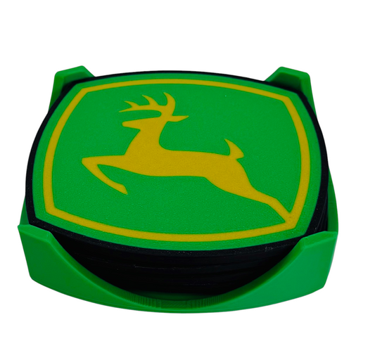 John Deere Coaster Set