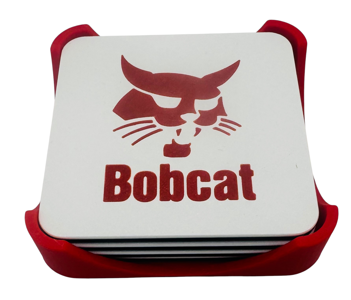 Bobcat Coaster Set