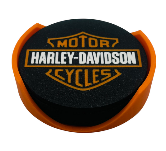 Harley Davidson Coaster Set