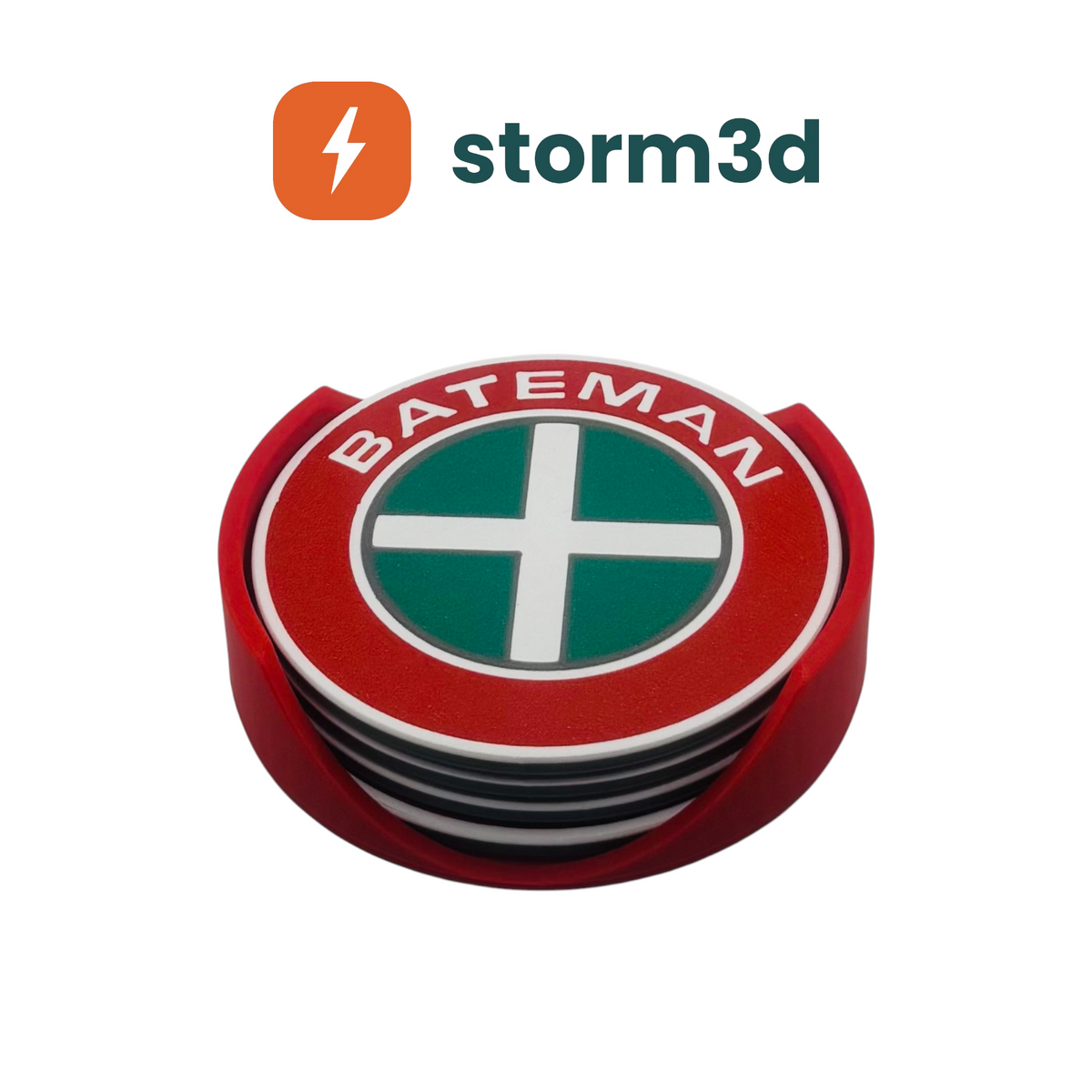 Bateman New Style Coaster Set