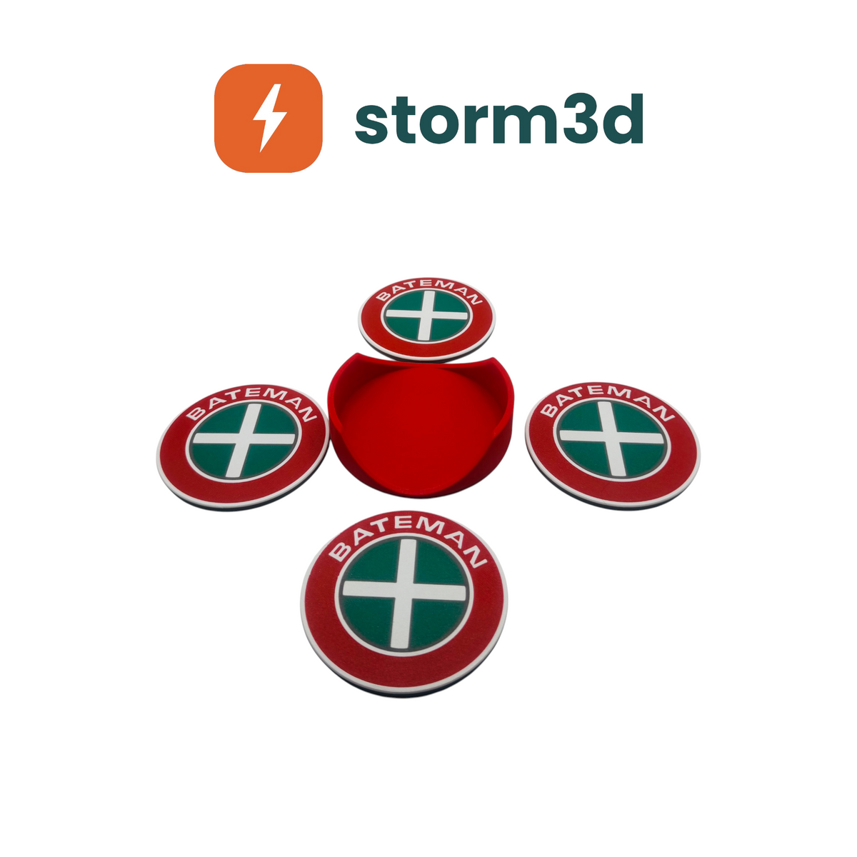 Bateman New Style Coaster Set