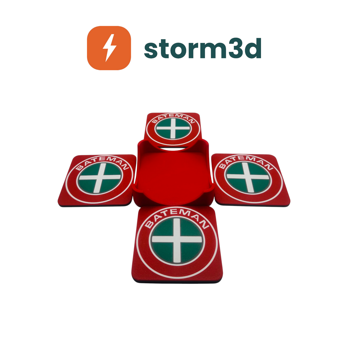 Bateman New Style Coaster Set