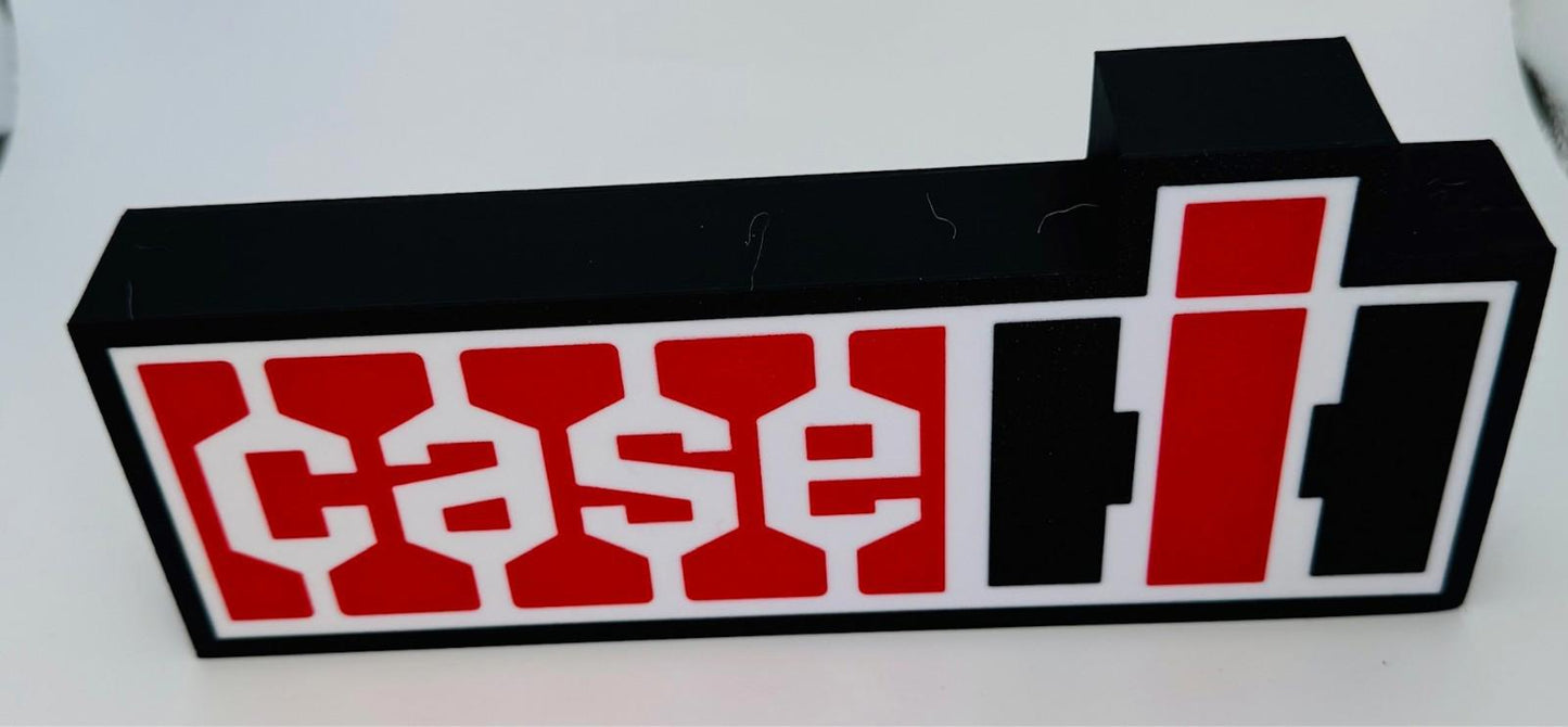 Case IH Retro style led light box sign, farm, tractor, man cave